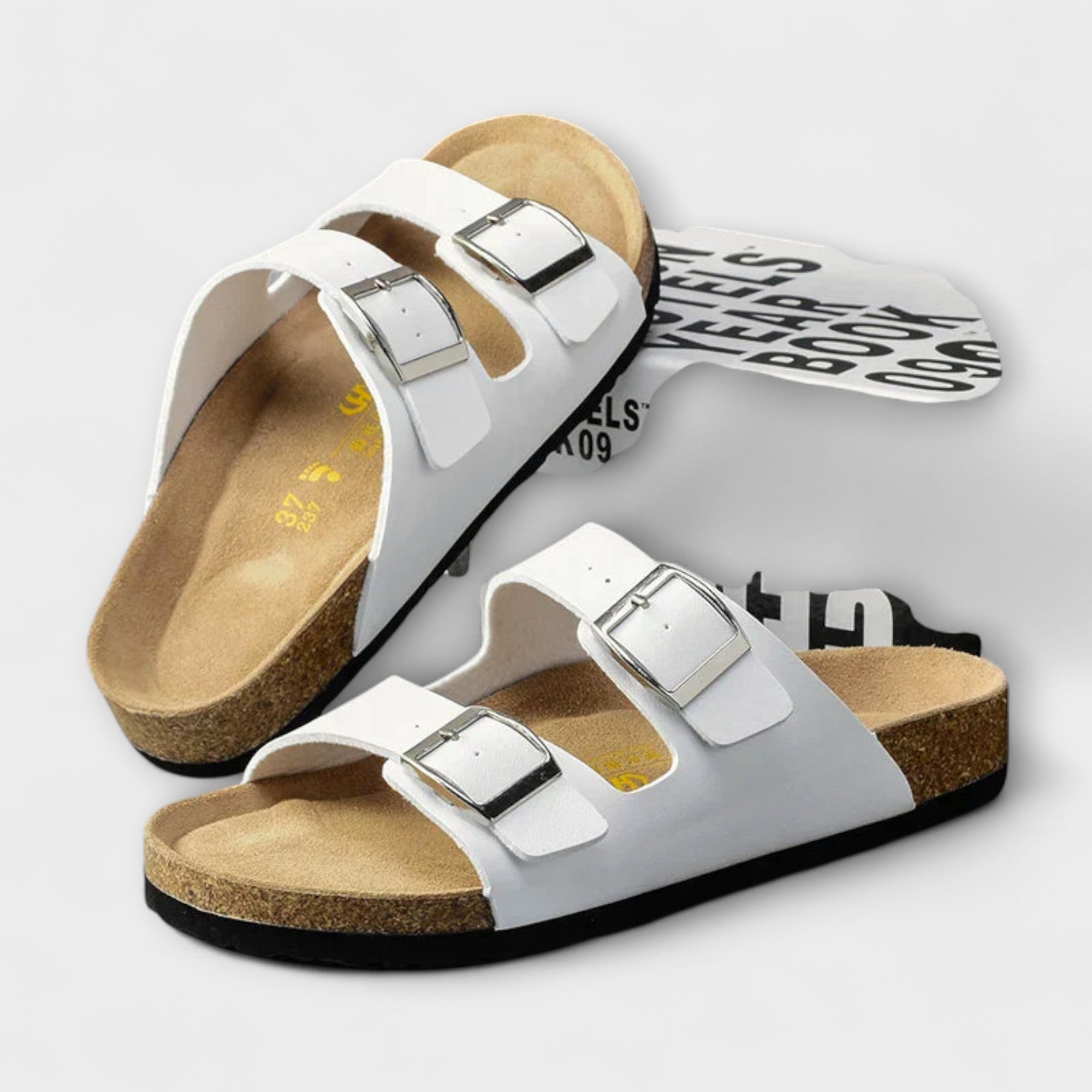 Alba | Chanclas Ortopédicas de Doble Hebilla