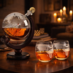 Botellas de whisky - Edición Mapa del Mundo
