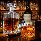 Botellas de whisky - Juego de botellas y vasos