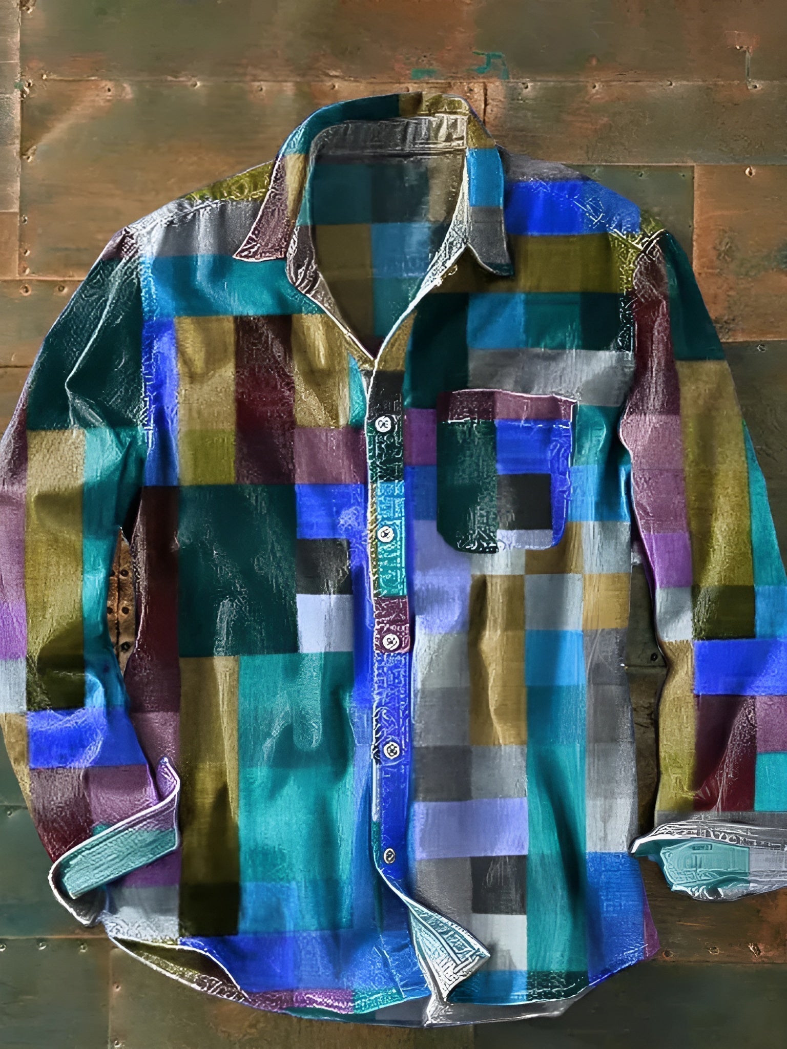 Gerard - Camisa elegante con práctico bolsillo Milano