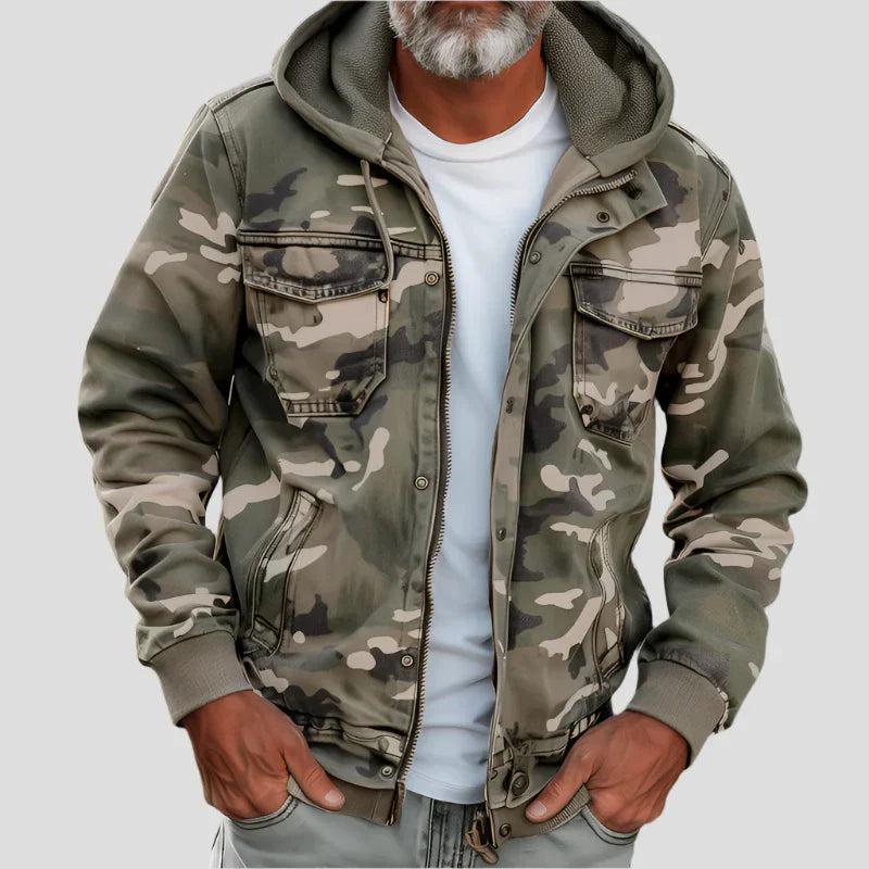 Chaqueta estilo militar
