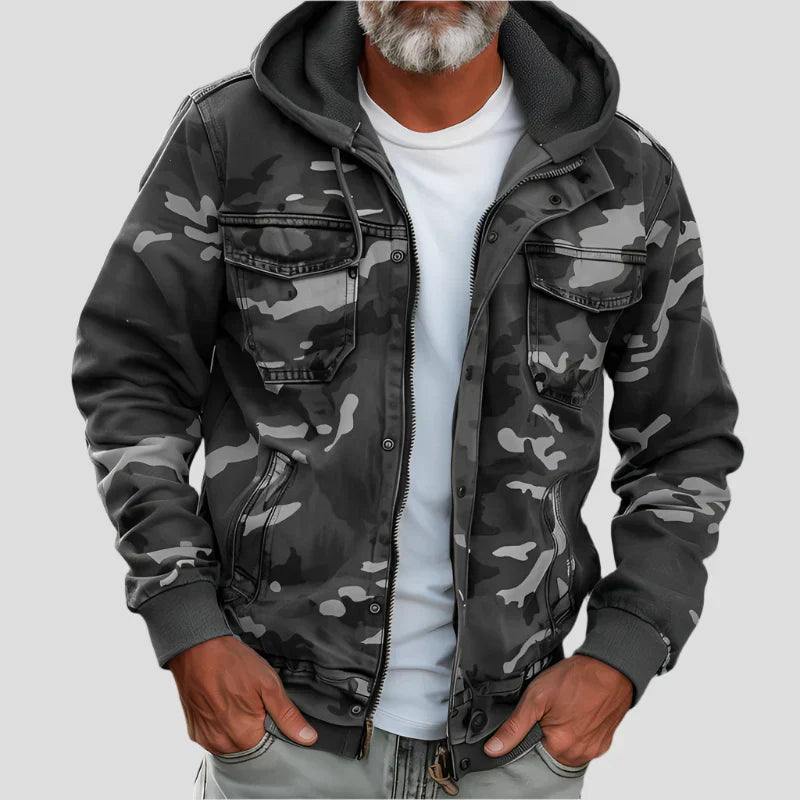 Chaqueta estilo militar