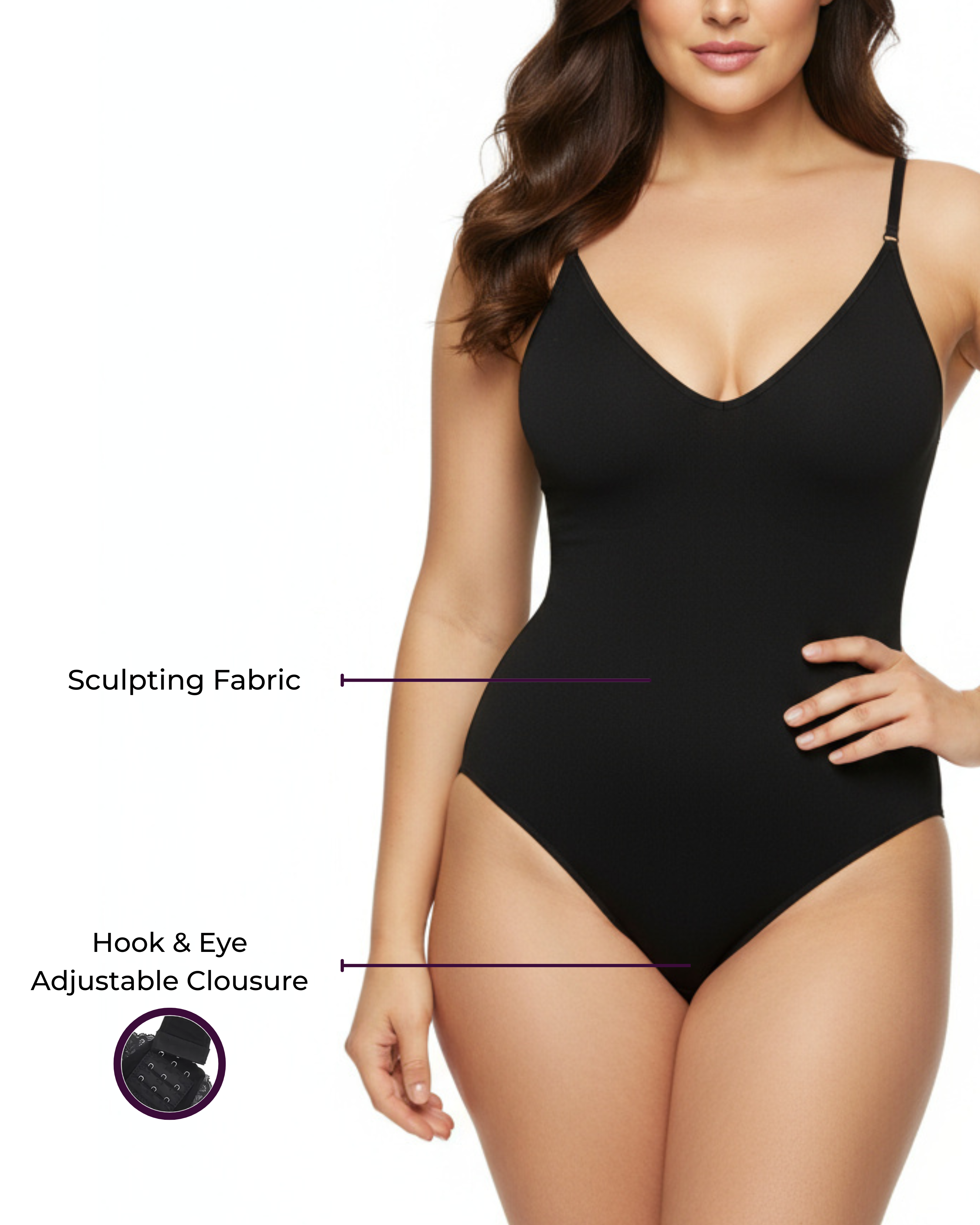 Body moldeador ajustado