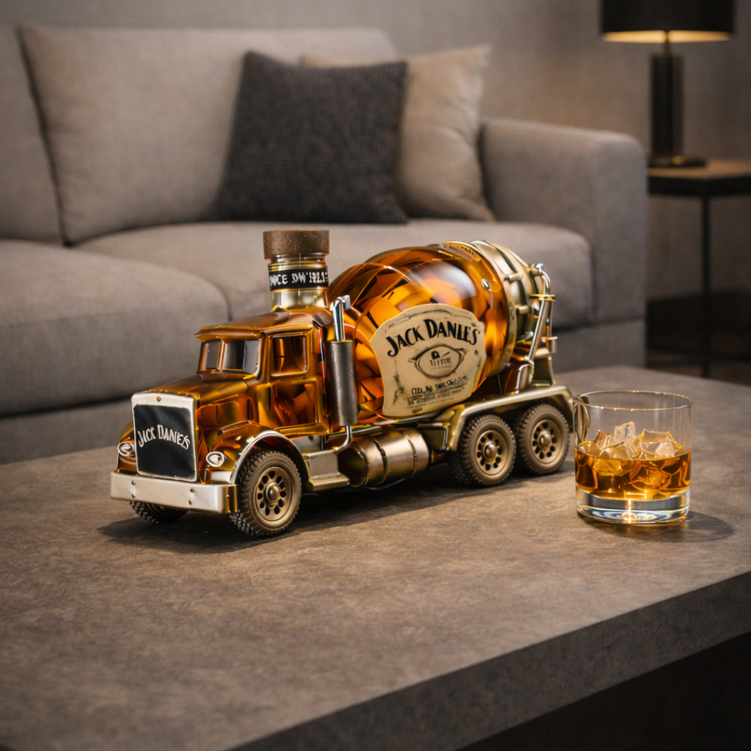 Botellas de whisky Jack Daniel's - Edición de camión