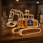 Botella de whisky - Edición de excavadora