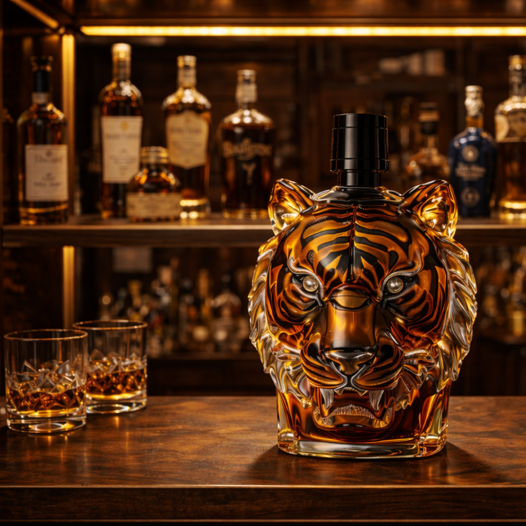 Botellas de whisky - Edición Tigre