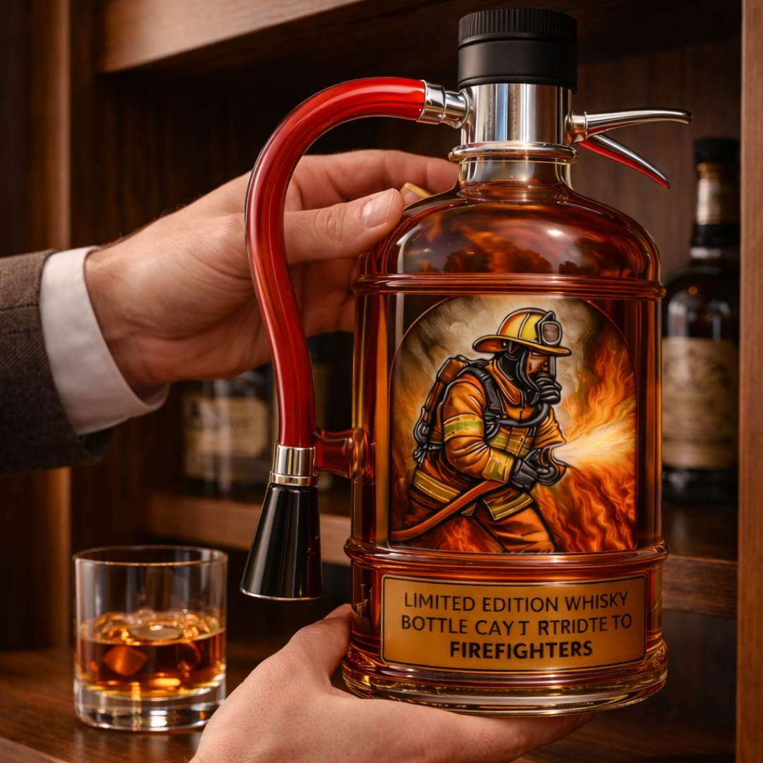 Botellas de whisky - Edición Extintor