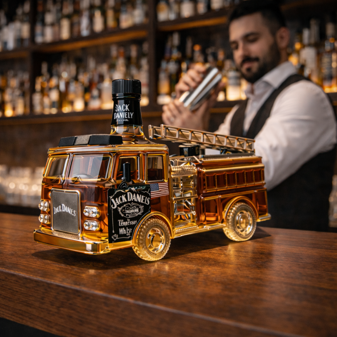 Botellas de whisky Jack Daniel's - Edición de Bomberos