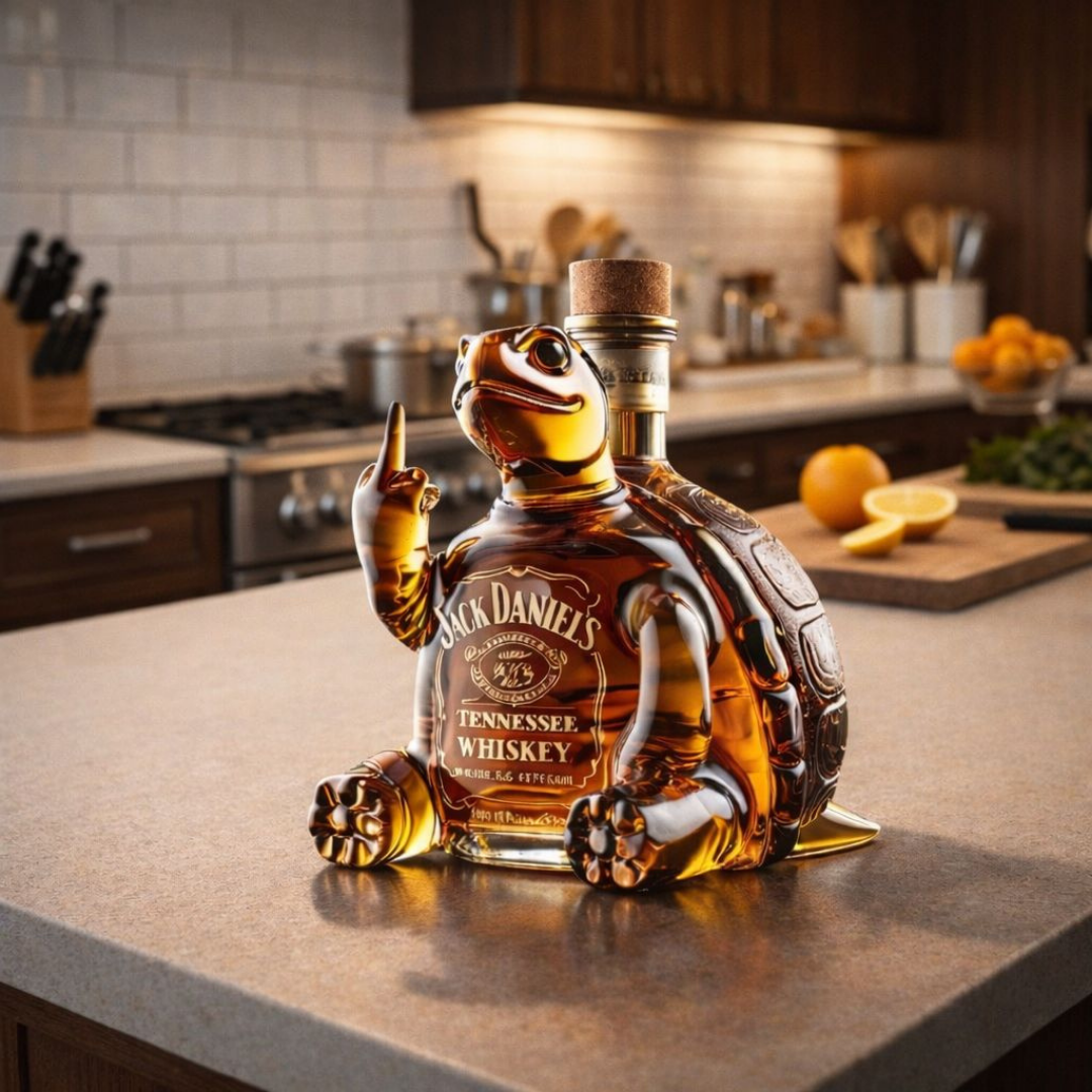 Botella de whisky Jack Daniel's - Edición Tortuga