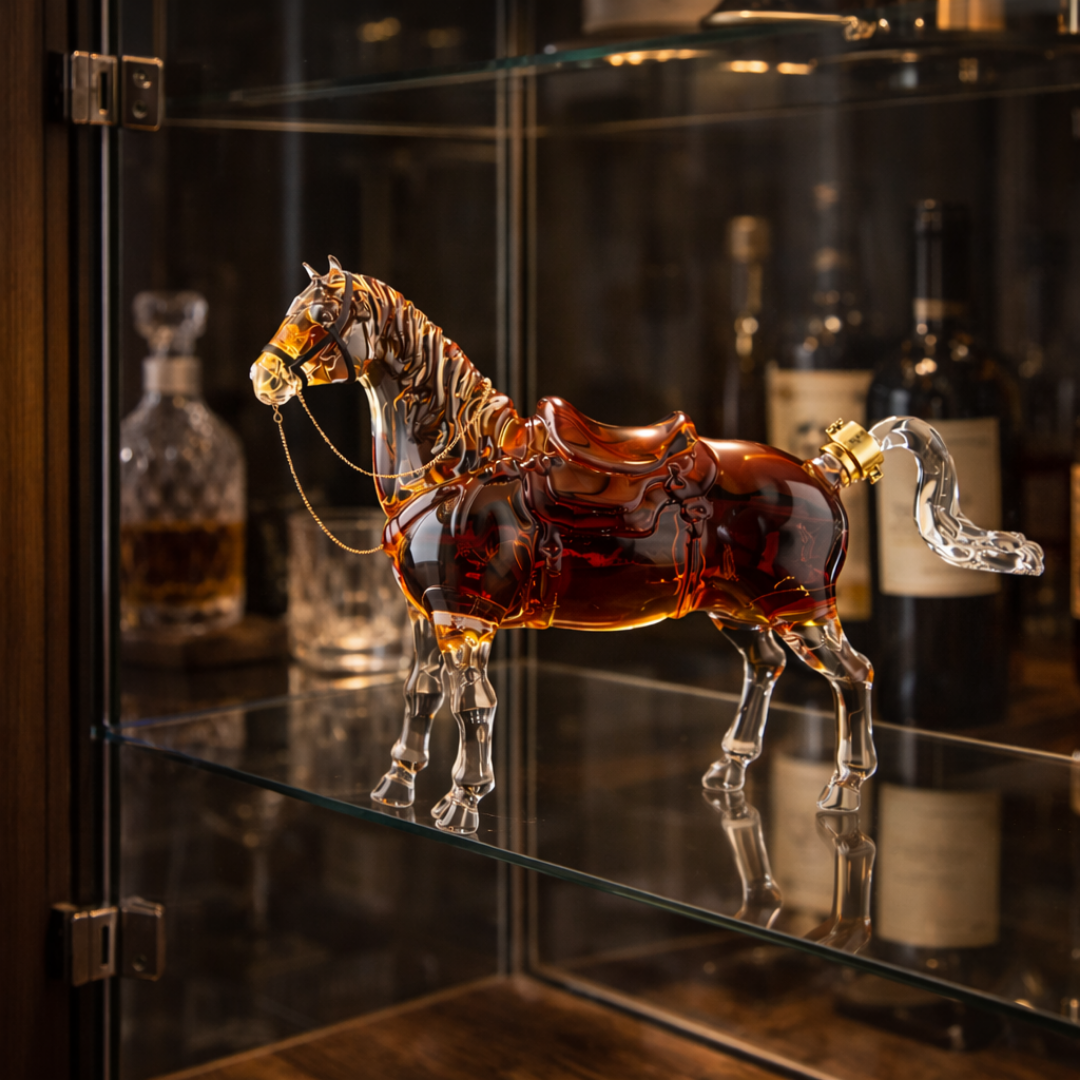 Botella de whisky - Edición equina