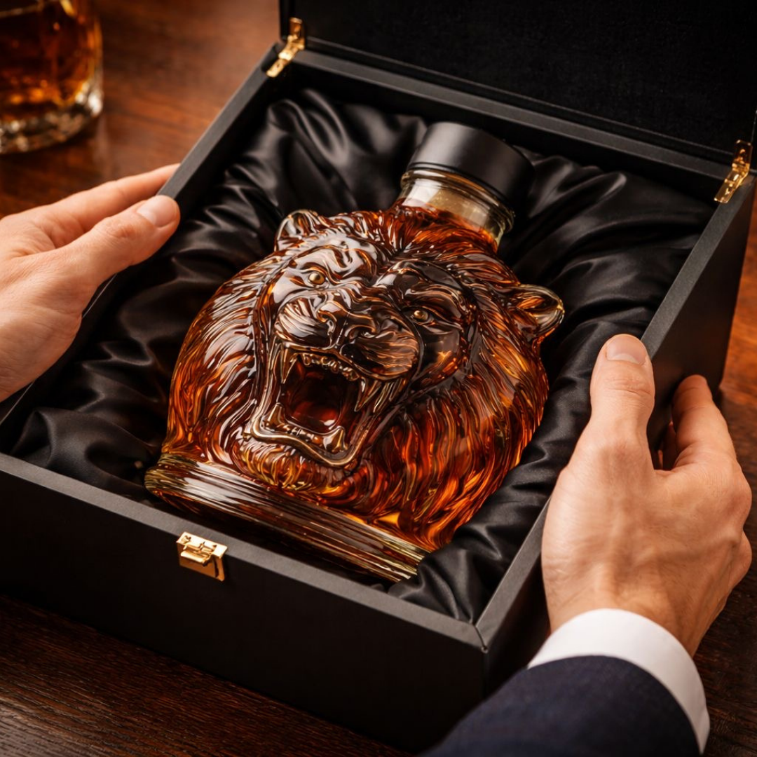 Botella de whisky - Edición León