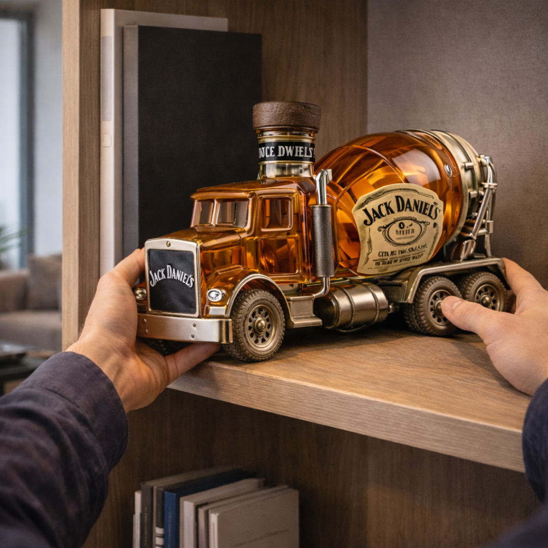 Botellas de whisky Jack Daniel's - Edición de camión