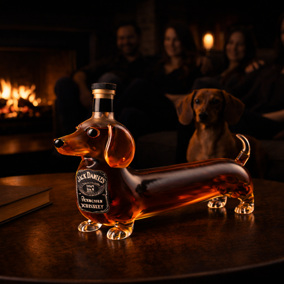 Botella de whisky Jack Daniel's - Edición Teckel