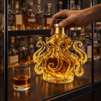 Botellas de whisky - Edición Pulpo