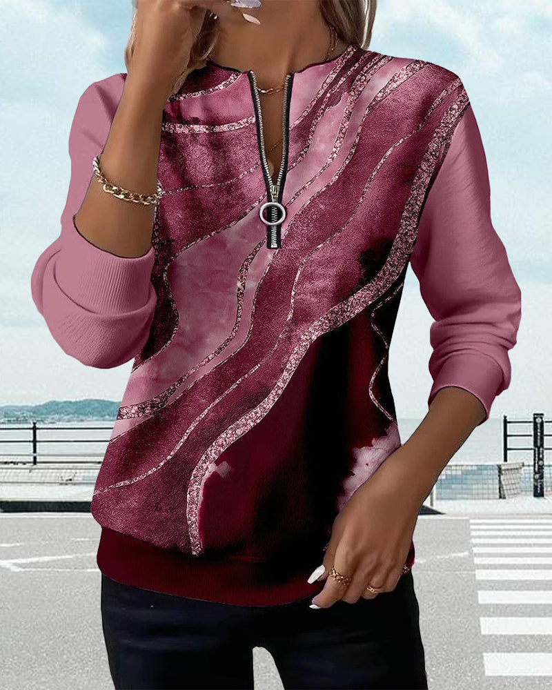 Jersey media cremallera