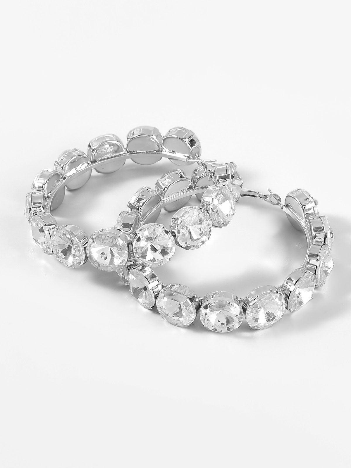 Pendientes de aro Terra Diamante