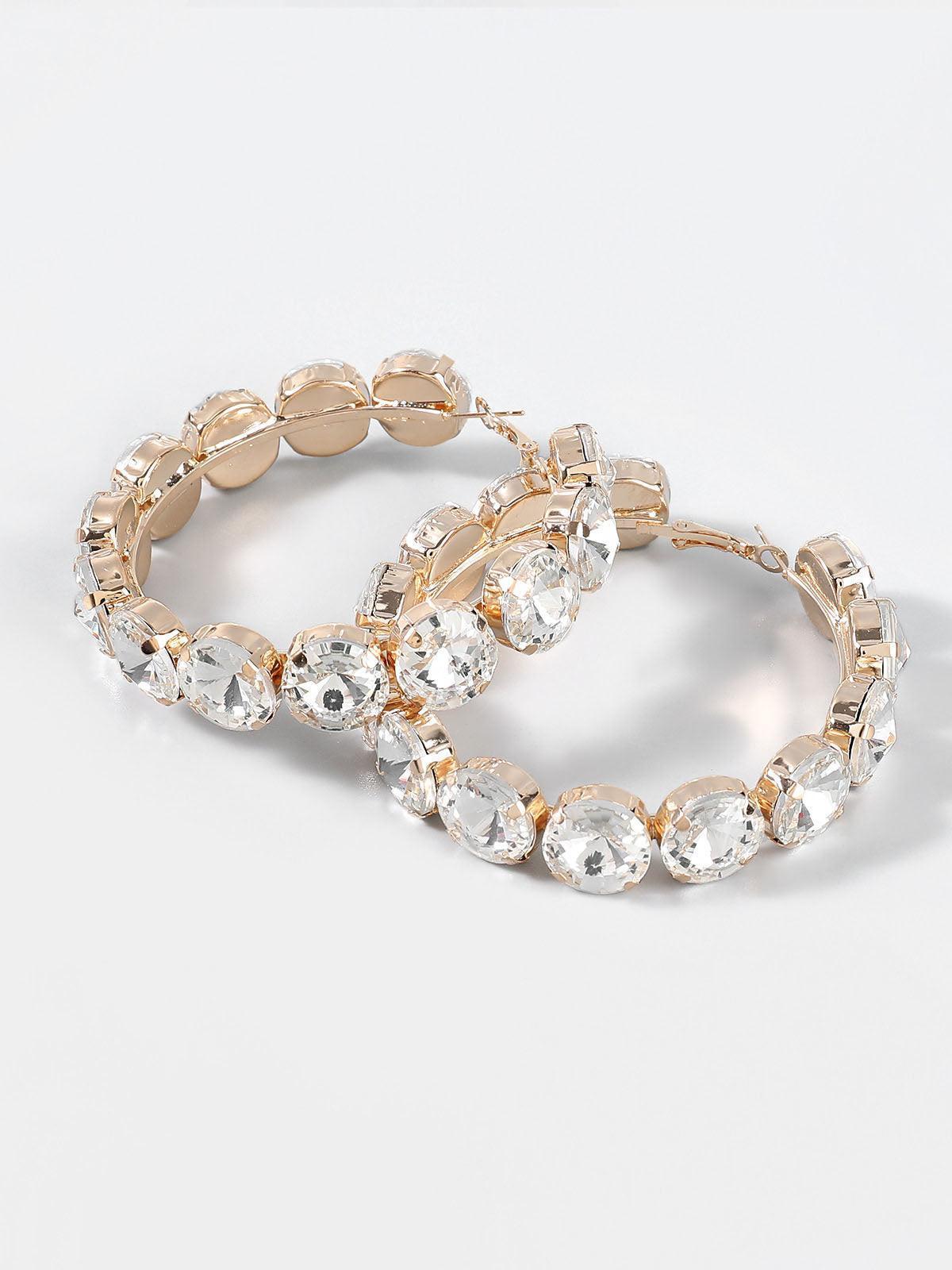 Pendientes de aro Terra Diamante