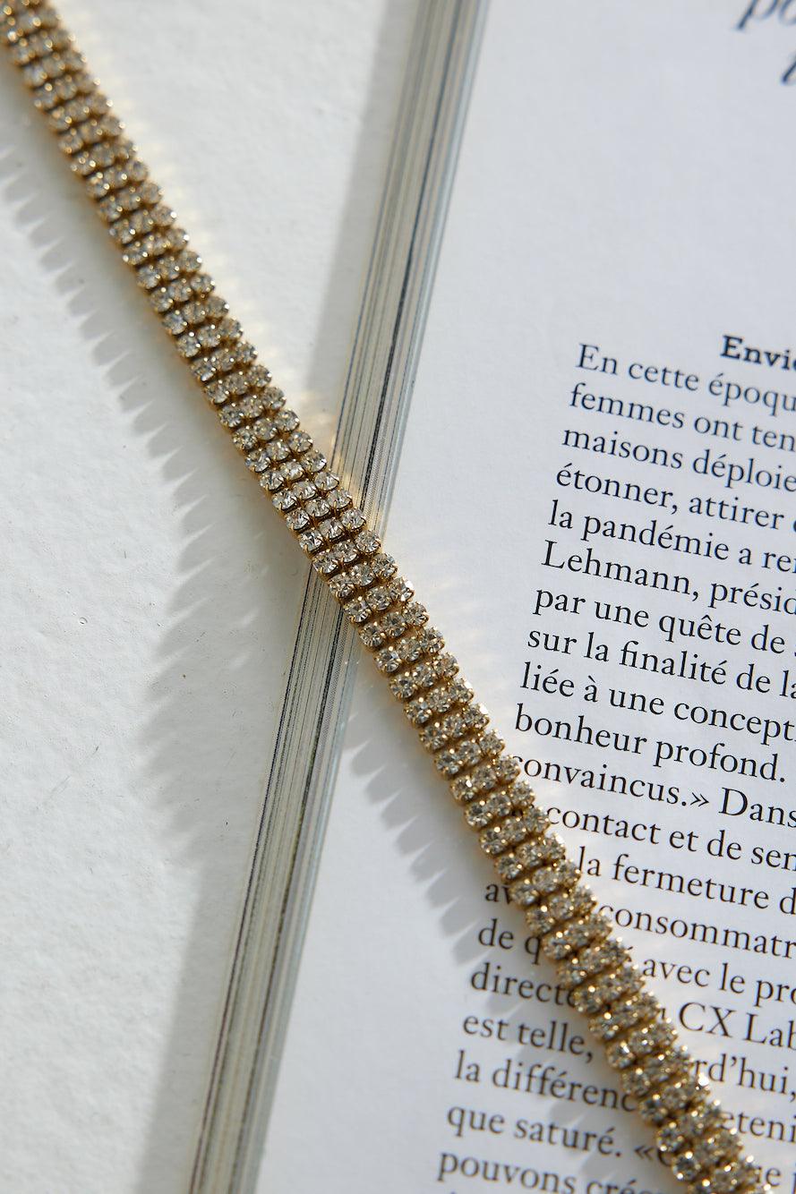 Collar Reina chapado en oro de 18k