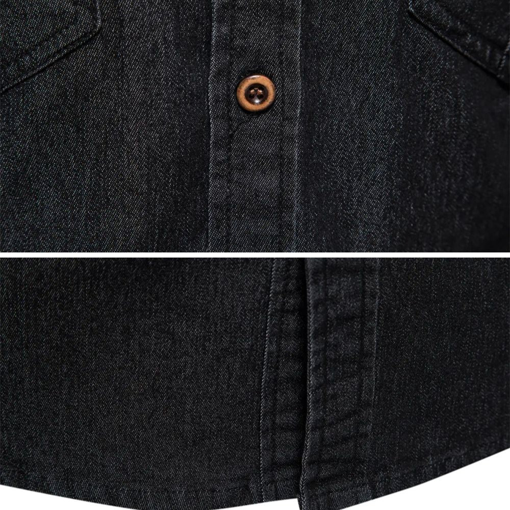 Camisa vaqueta de algodón