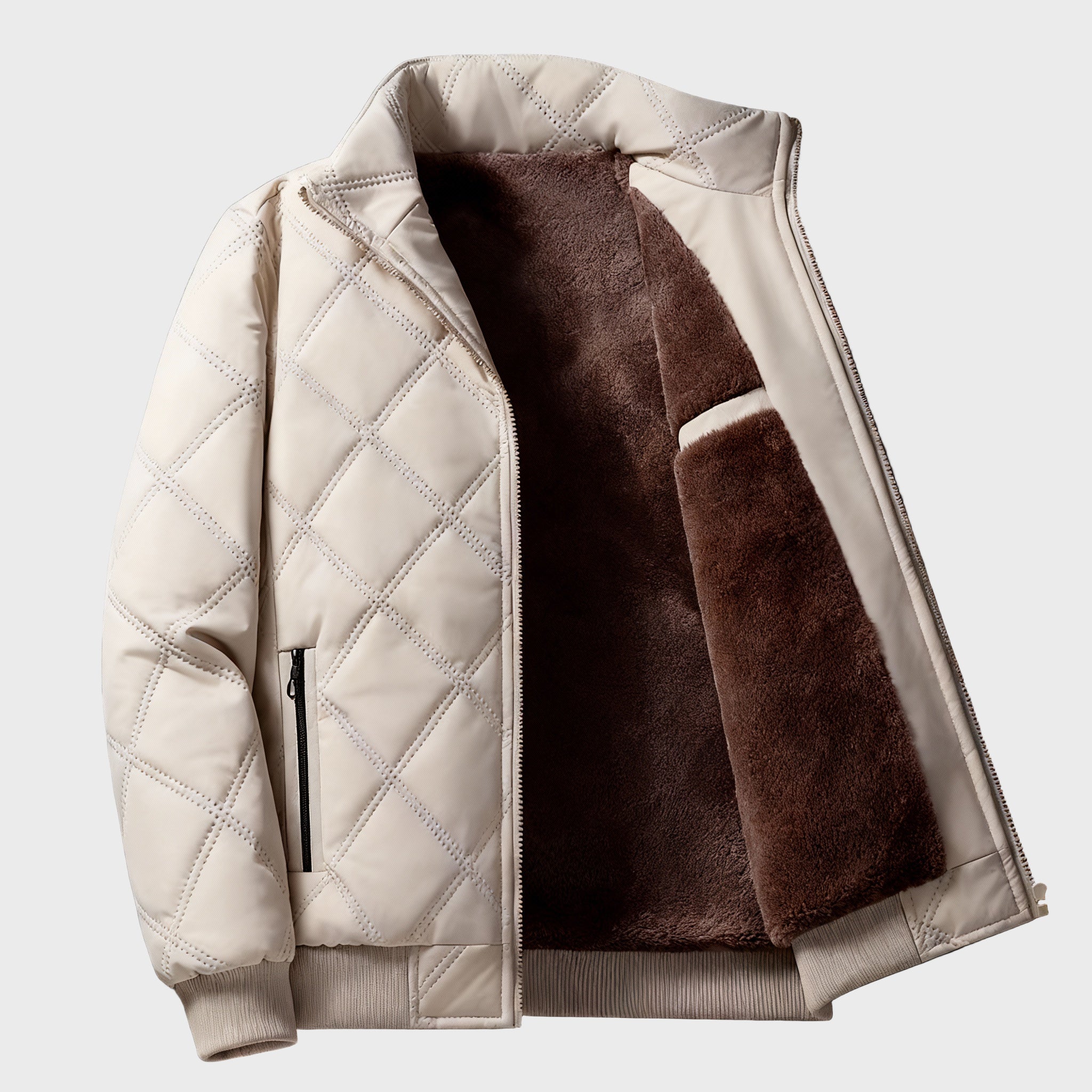 Chaqueta polar con forro