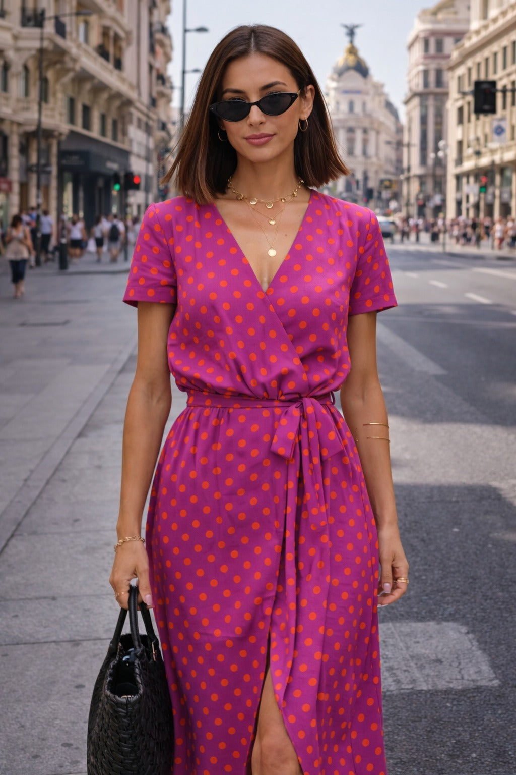 FIRENZE I VESTIDO CRUZADO