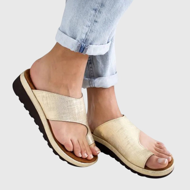 Juliette | Mules Ortopédicas Minimalistas Plataforma
