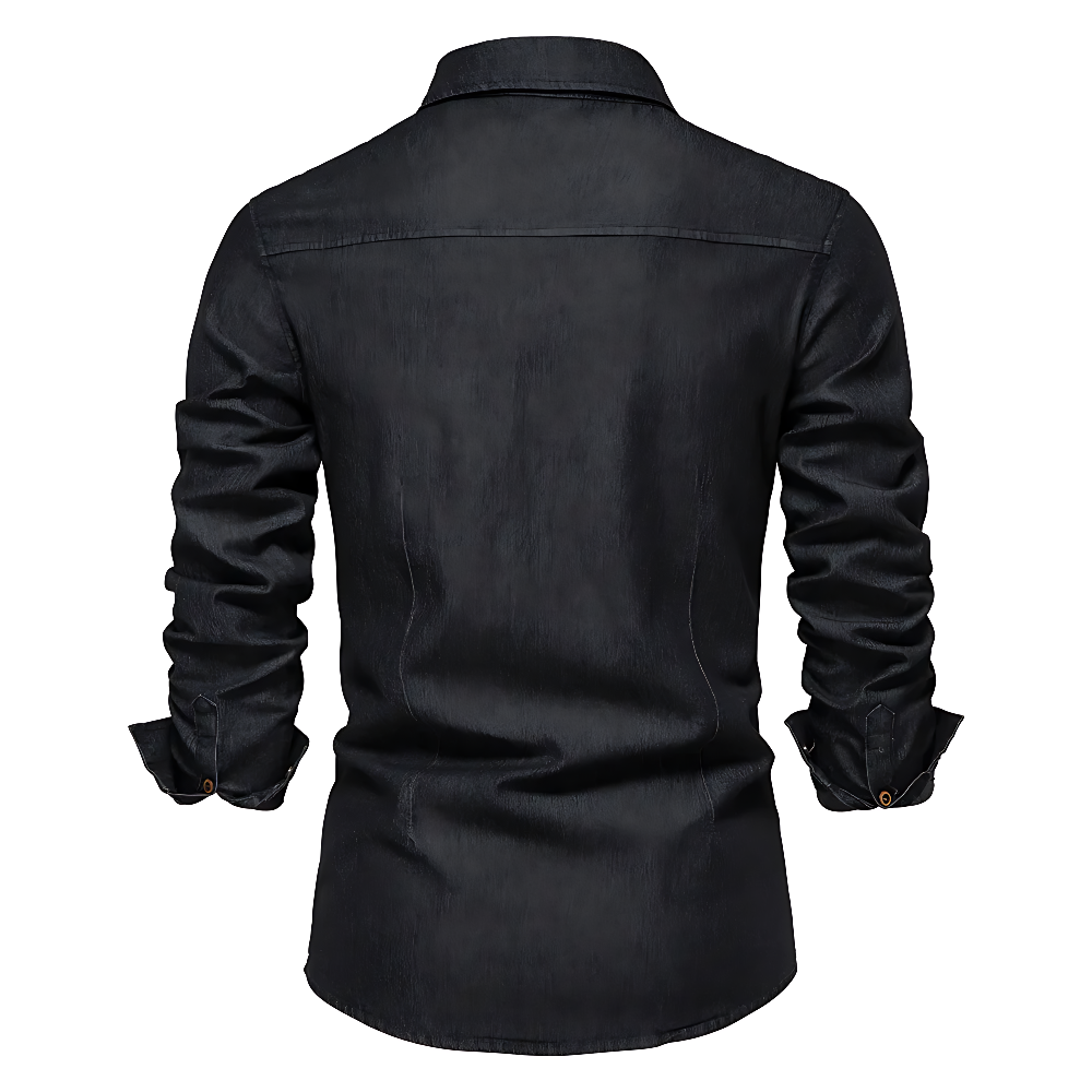 Camisa vaqueta de algodón