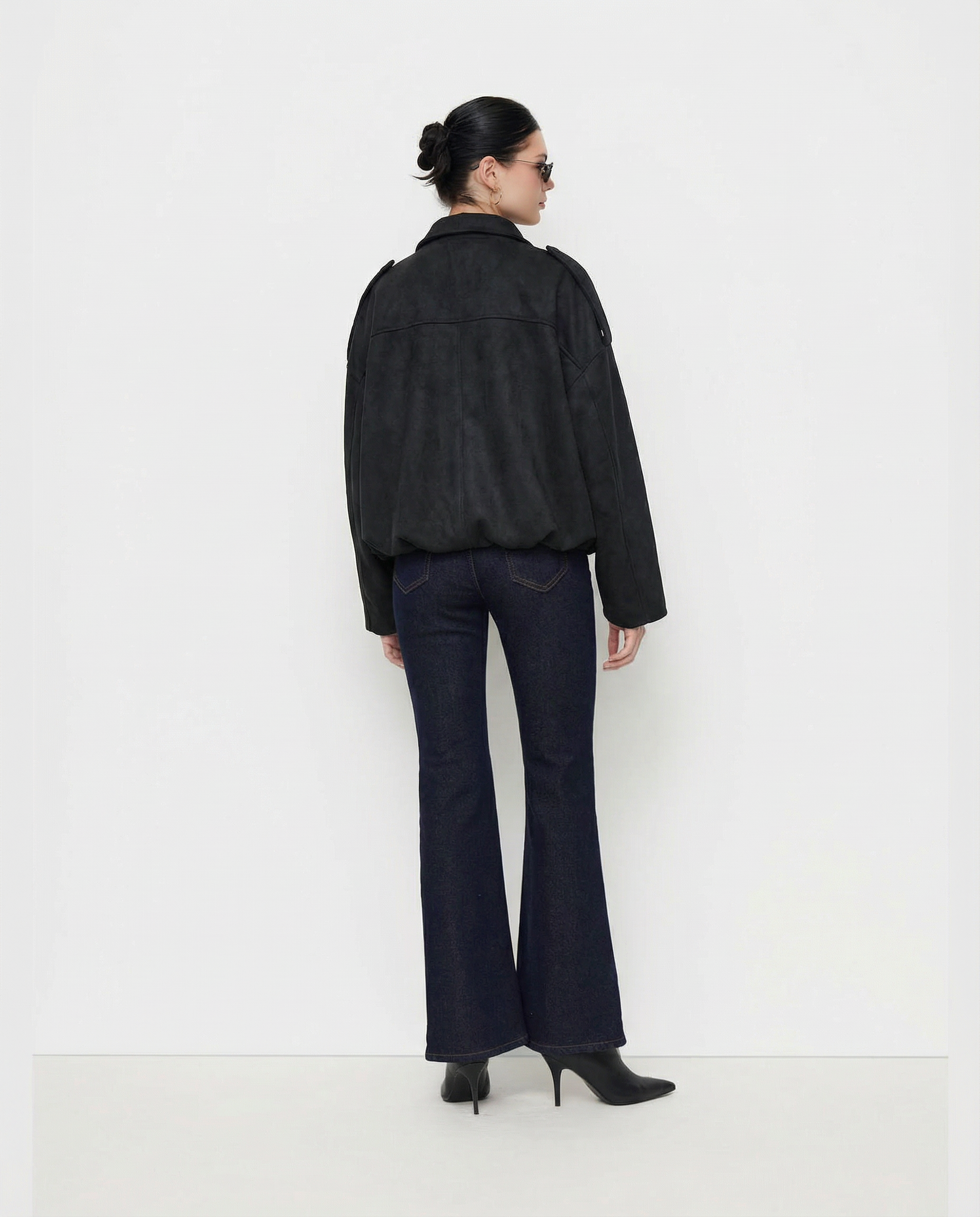 CHAQUETA ANTE OVERSIZE