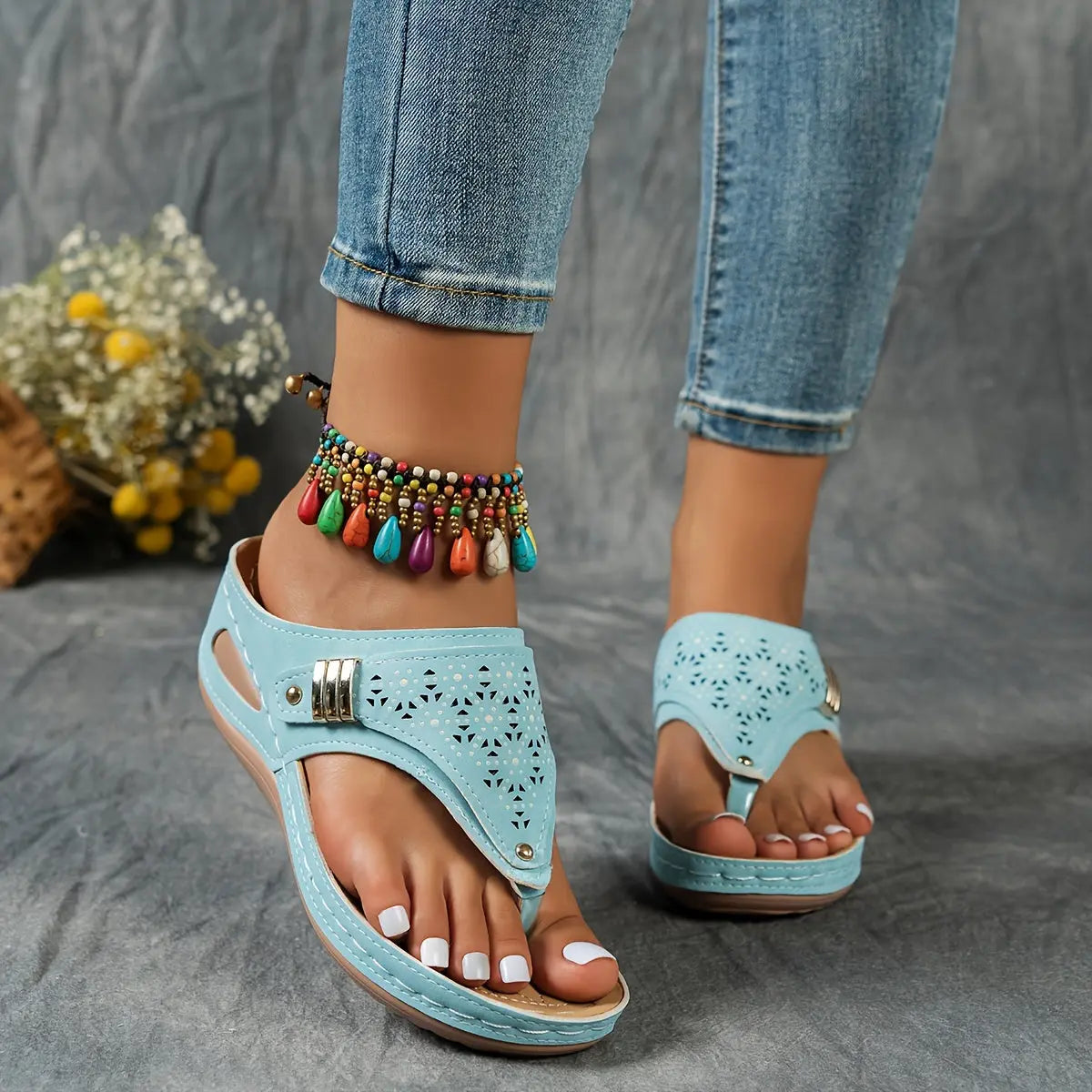 Joséphine | Sandalias Ortopédicas entre los dedos