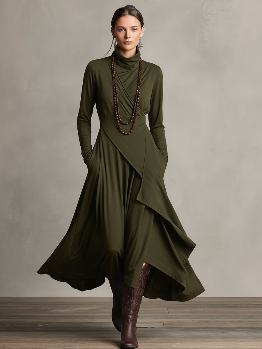 Vestido bohemio de algodón