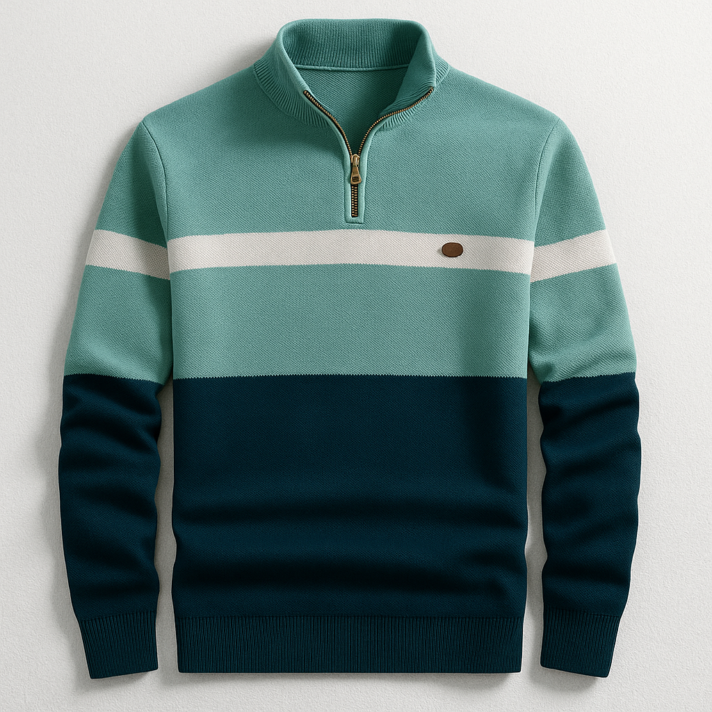 Jersey media cremallera