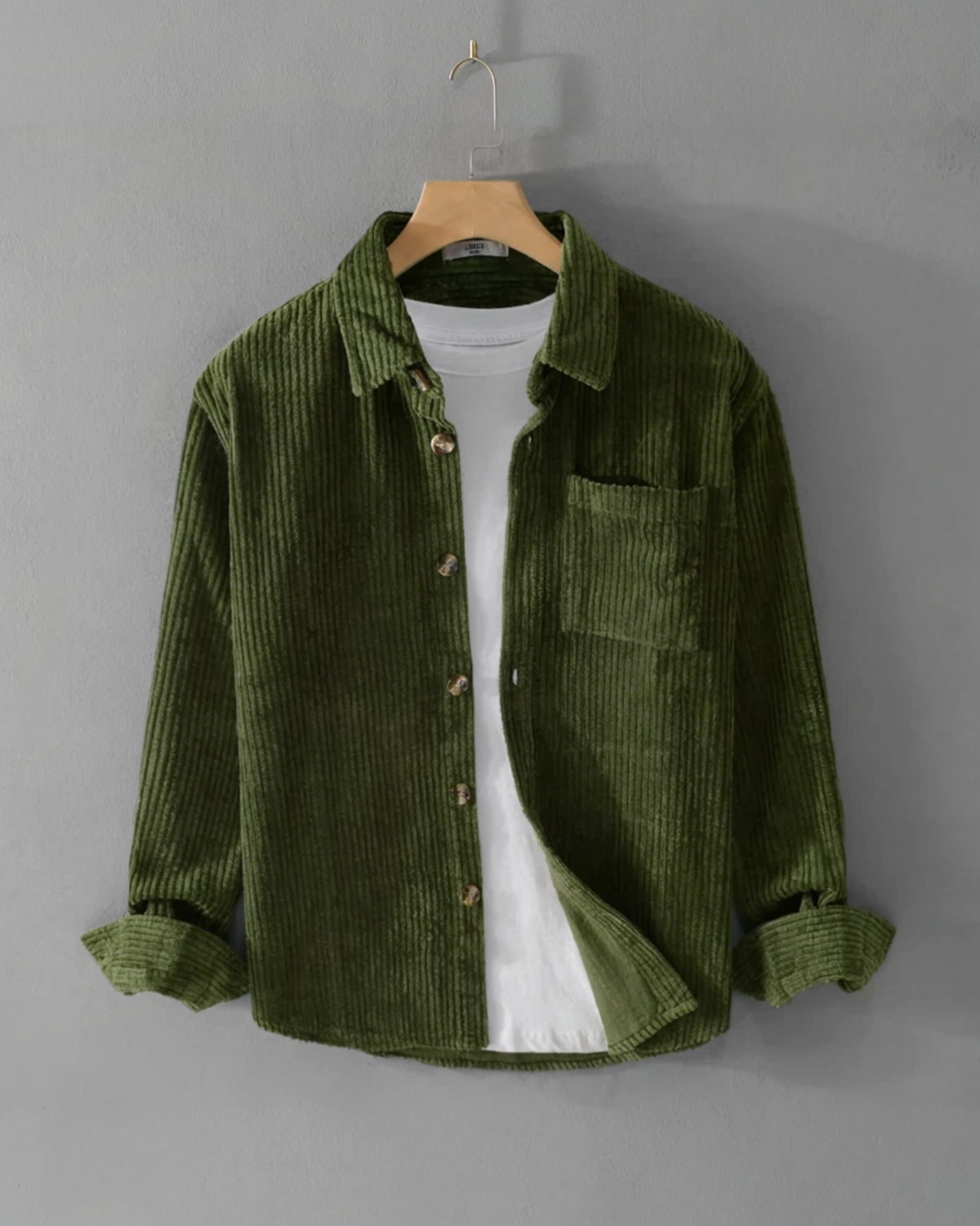 Camisa de terciopelo