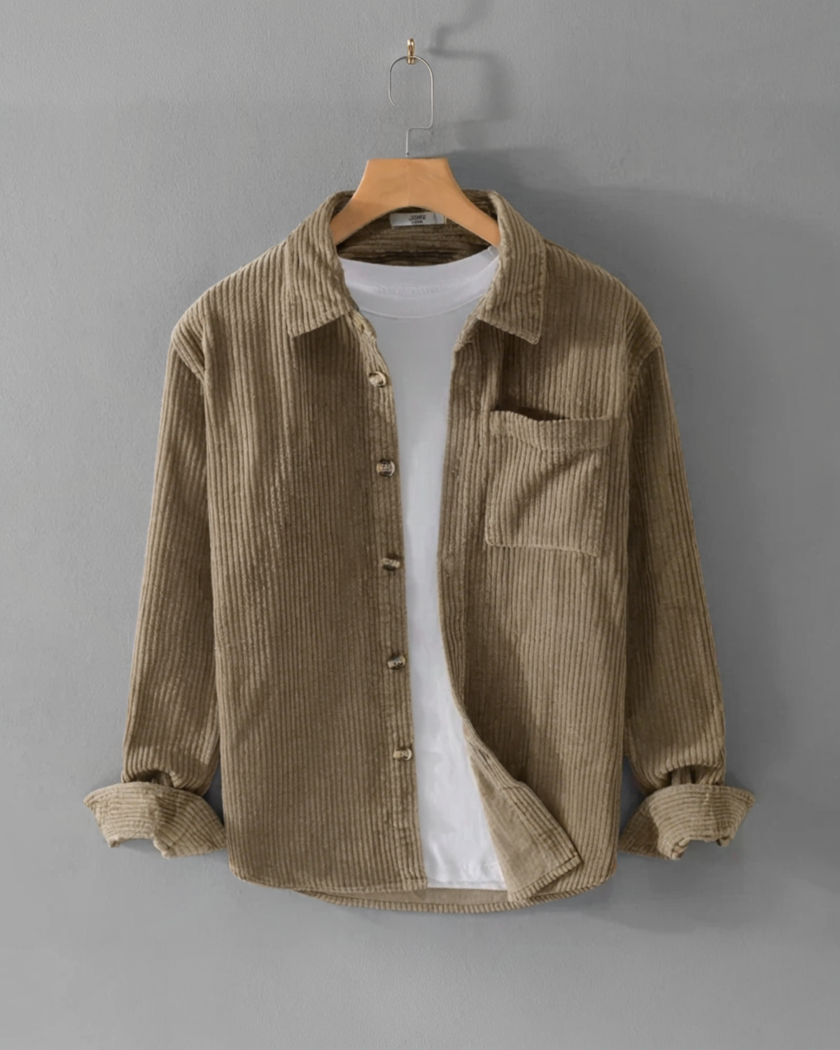 Camisa de terciopelo