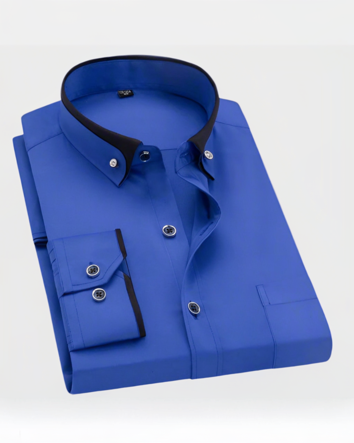 Camisa clásica manga larga hombre