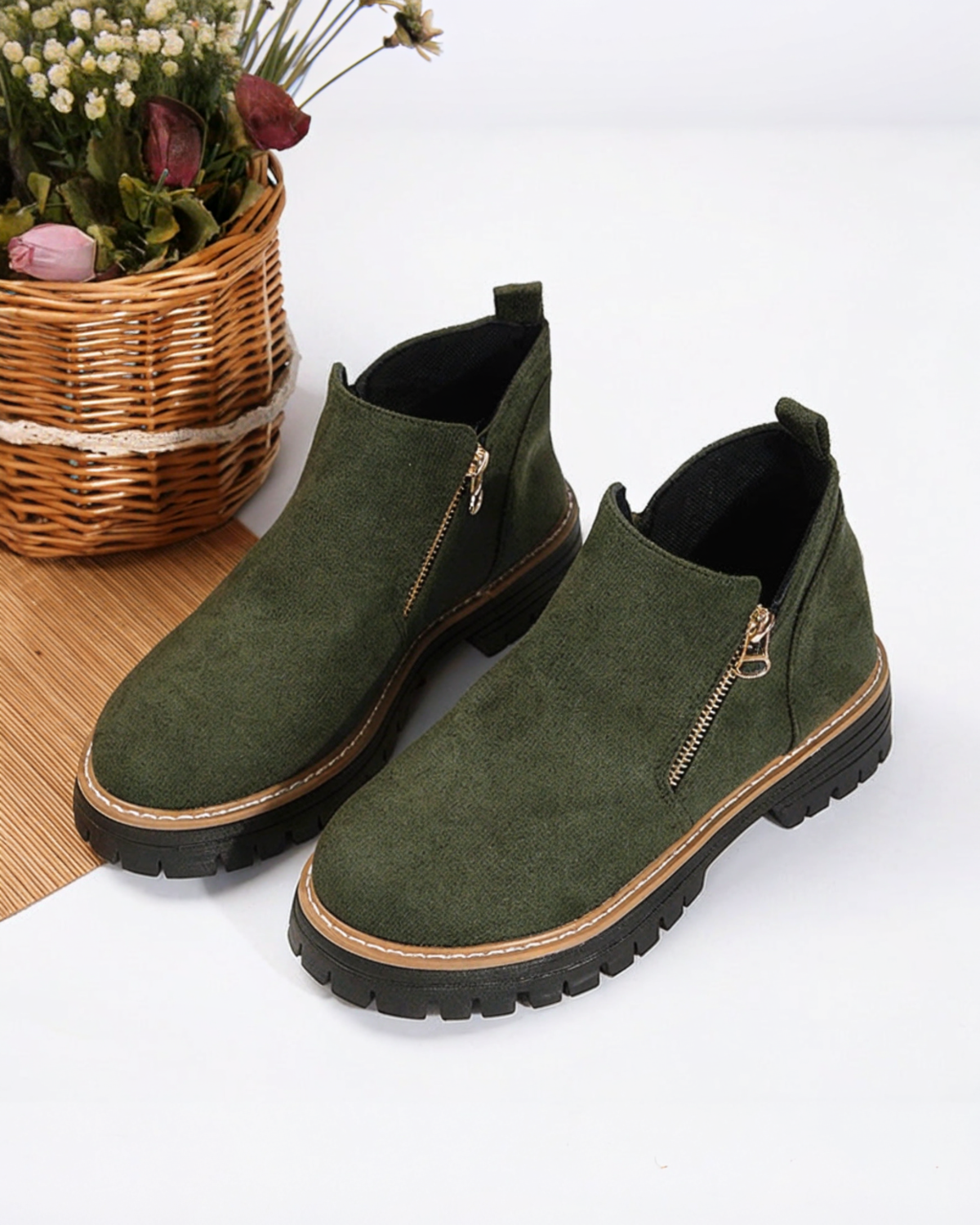 Botas casual con repelente de agua