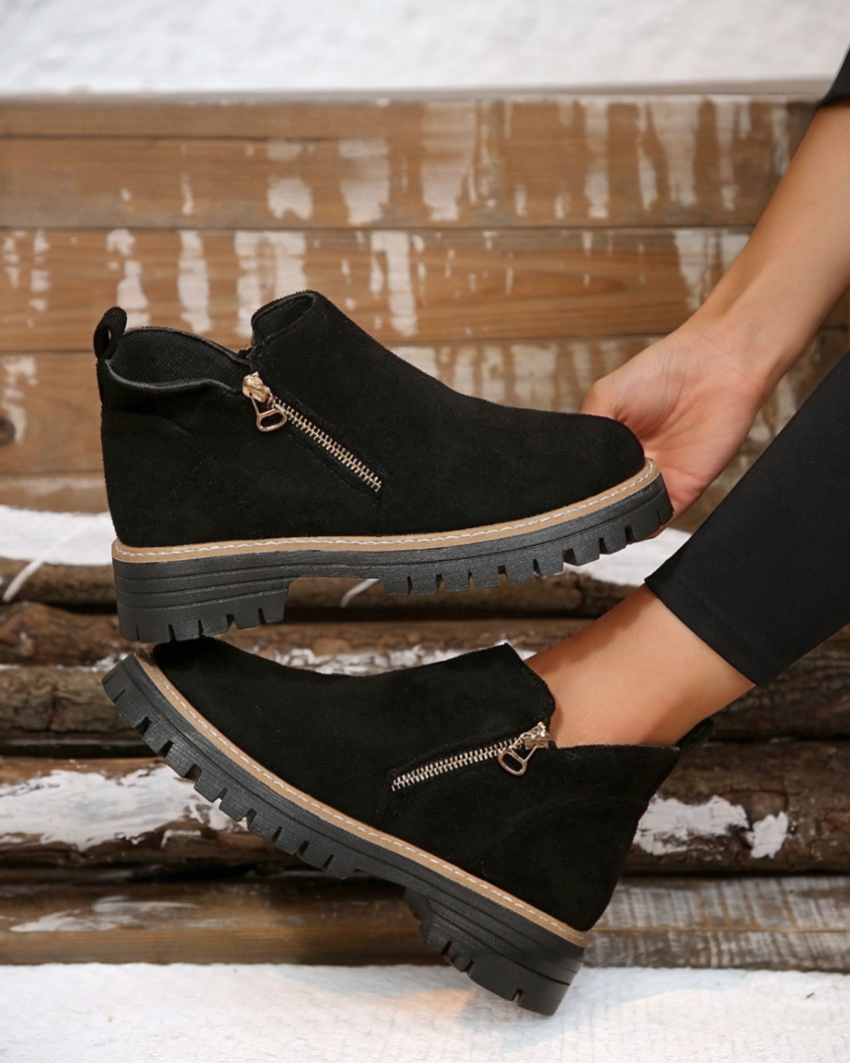 Botas casual con repelente de agua
