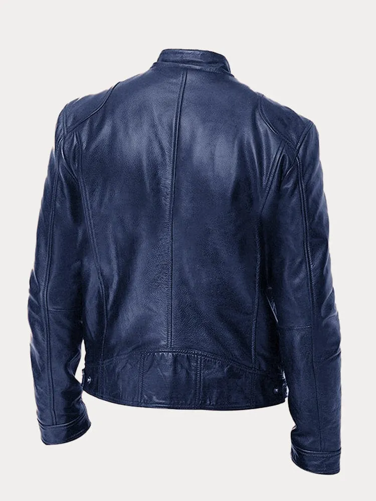 Chaqueta de cuero atemporal