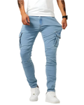 Pantalón cargo elástico