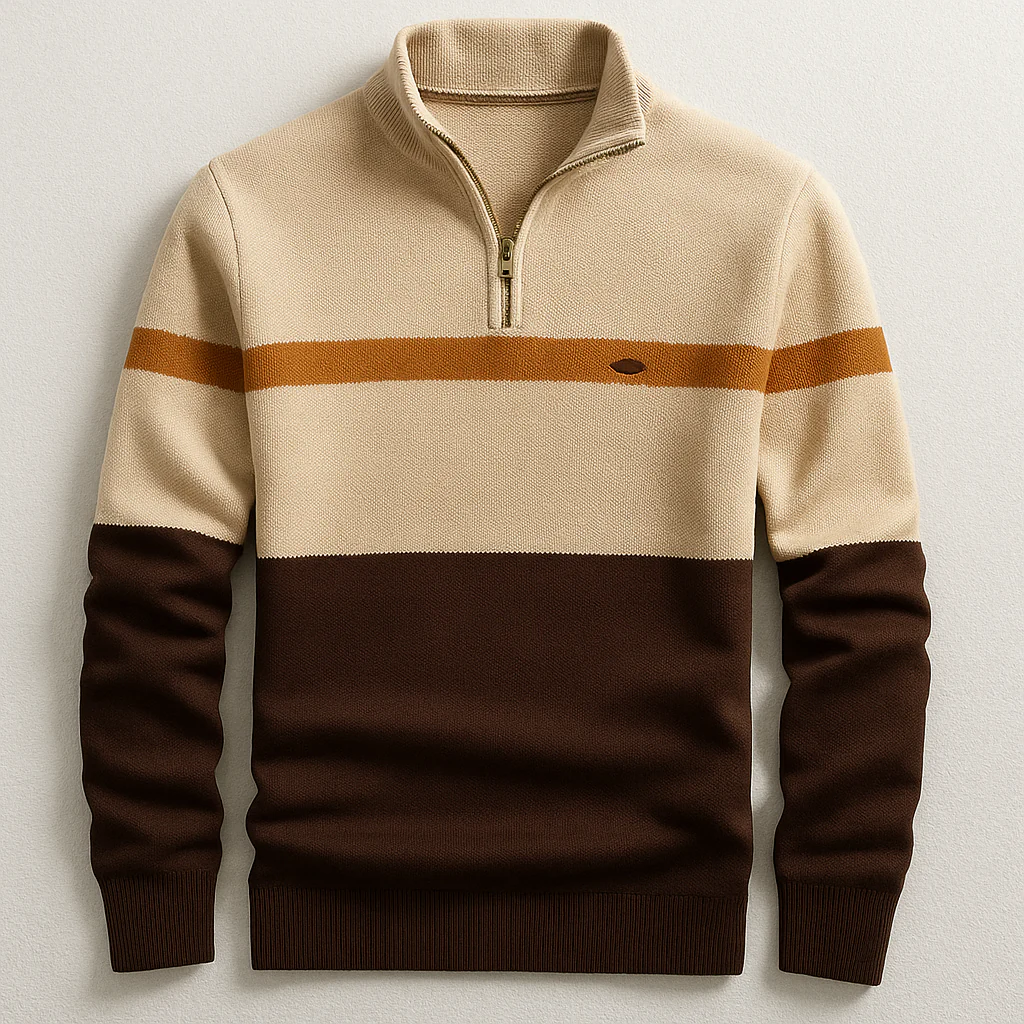 Jersey media cremallera
