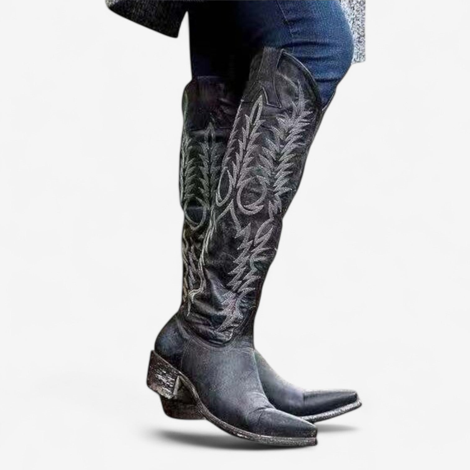 BOTA COWBOY I Bordada