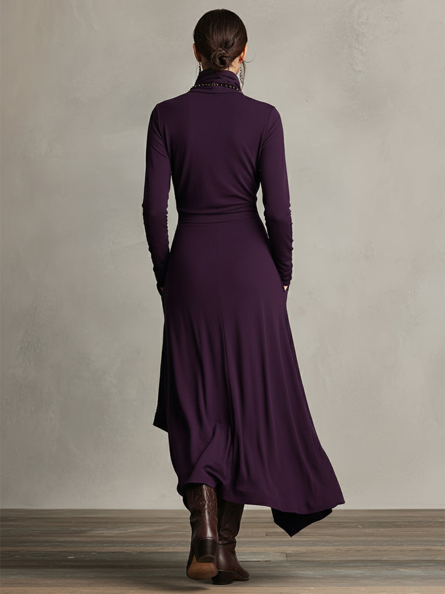 Vestido bohemio de algodón