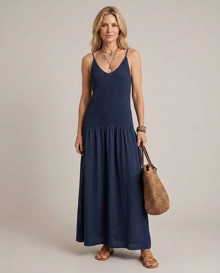 LUNA | Vestido largo estilo boho