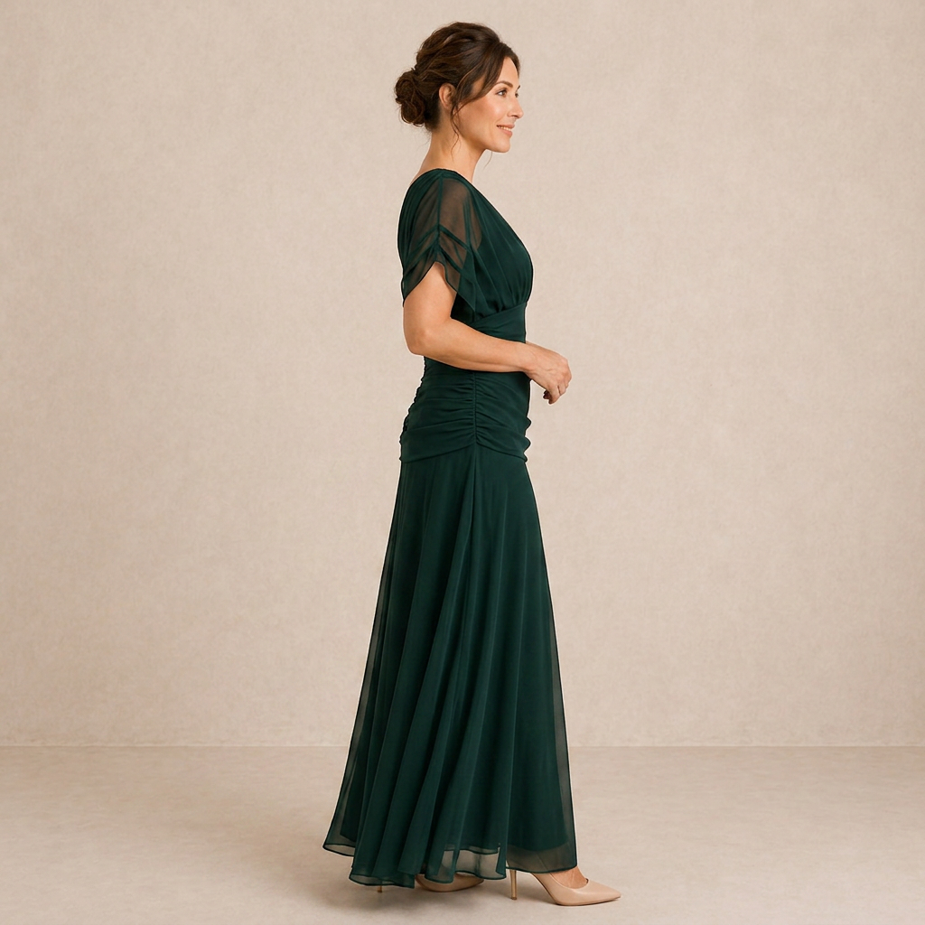 MARELLA | Vestido largo con escote en V