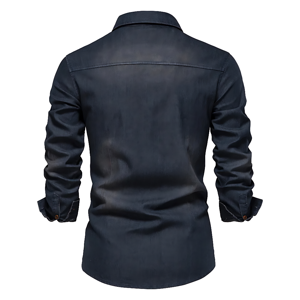 Camisa vaqueta de algodón