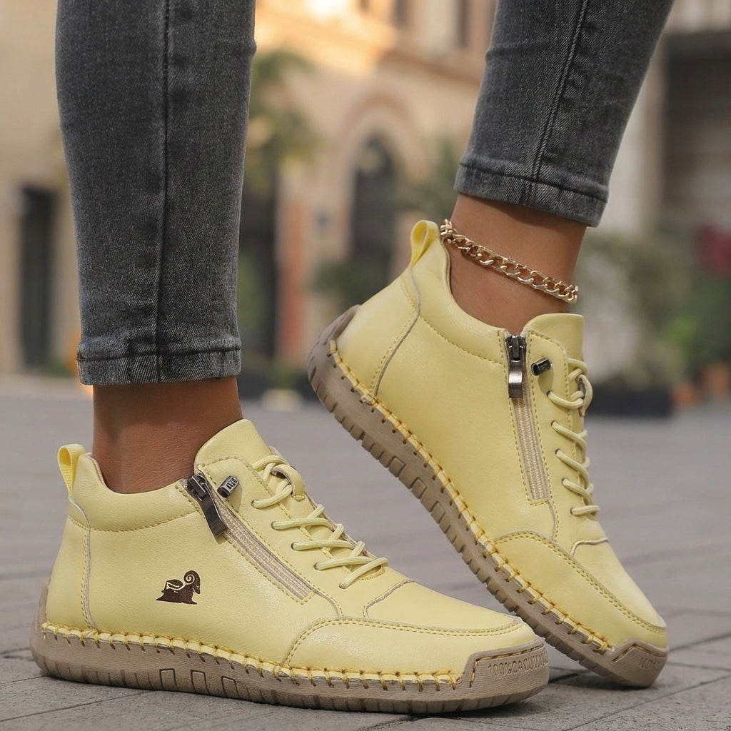 Margaux | Zapatos Ortopédicos con Cremallera