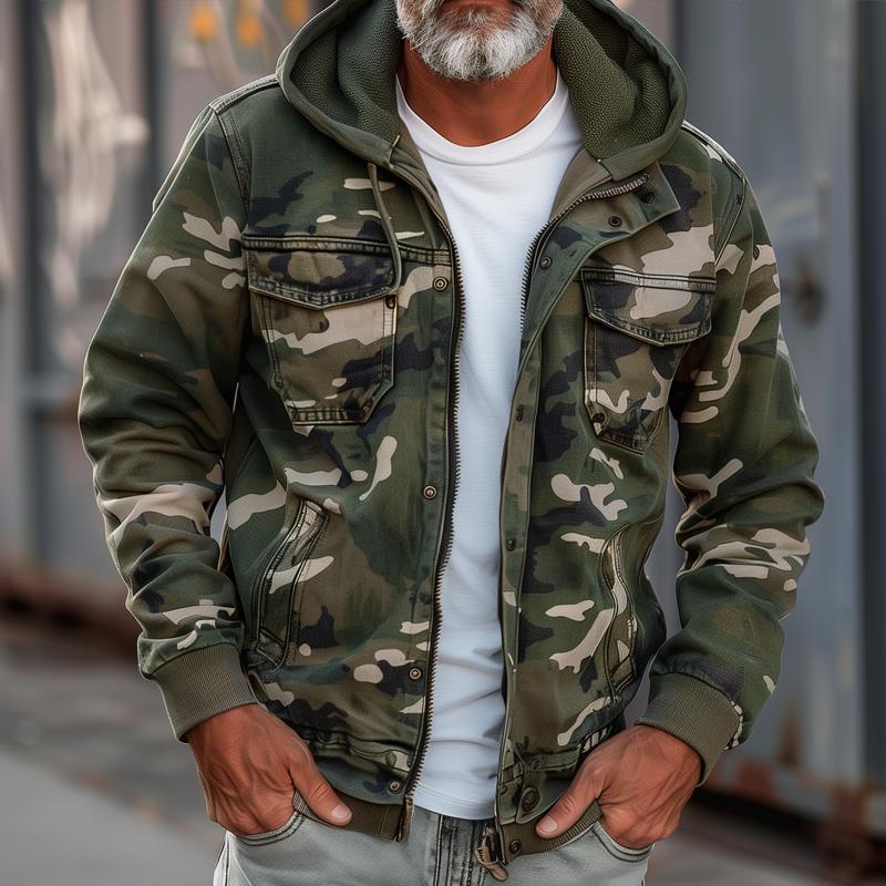 Chaqueta estilo militar