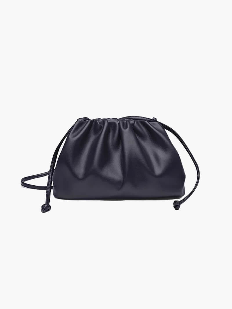 BOLSO TIPO POUCH FRUNCIDO
