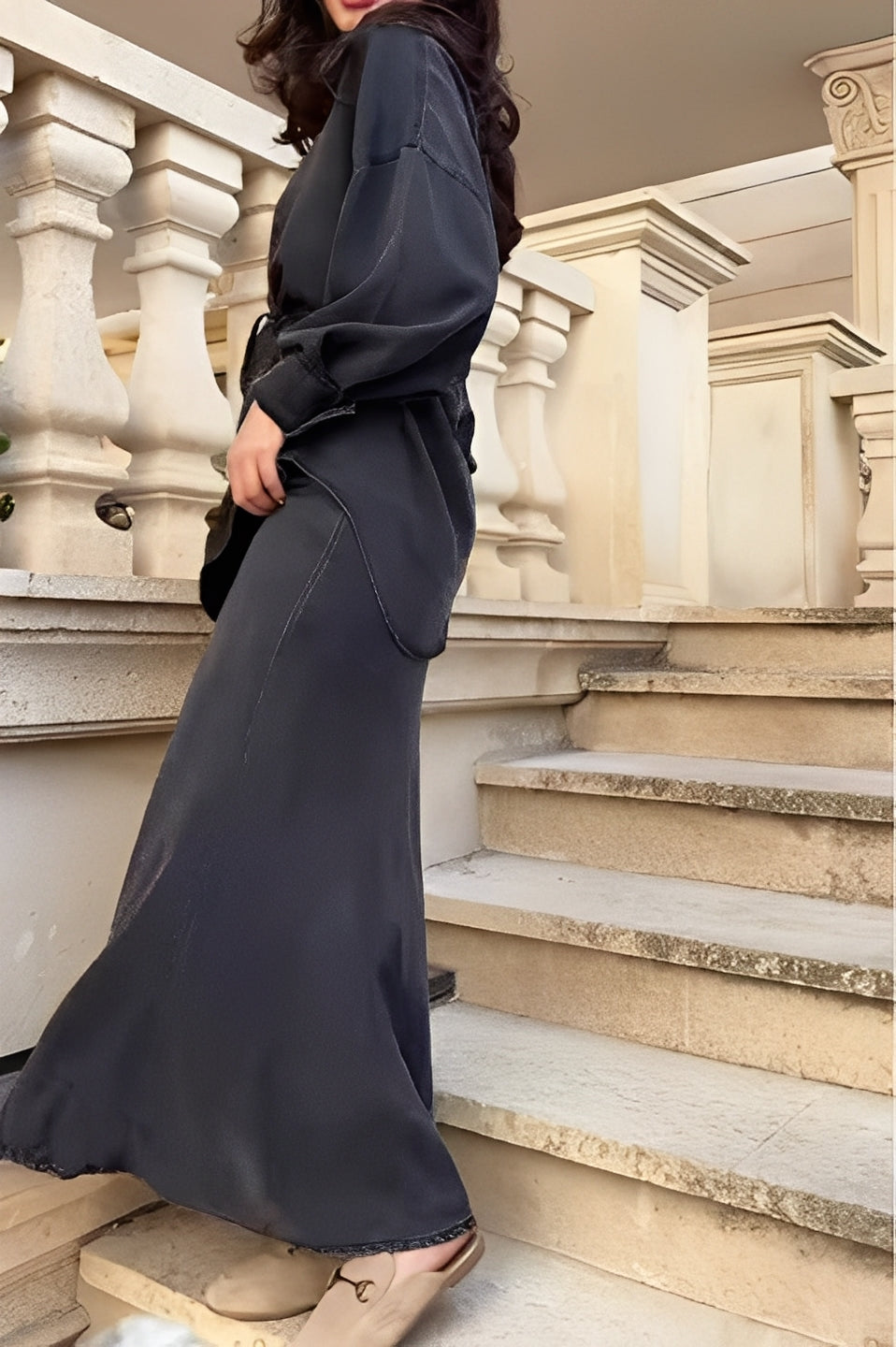 Conjunto con cordón ajustable